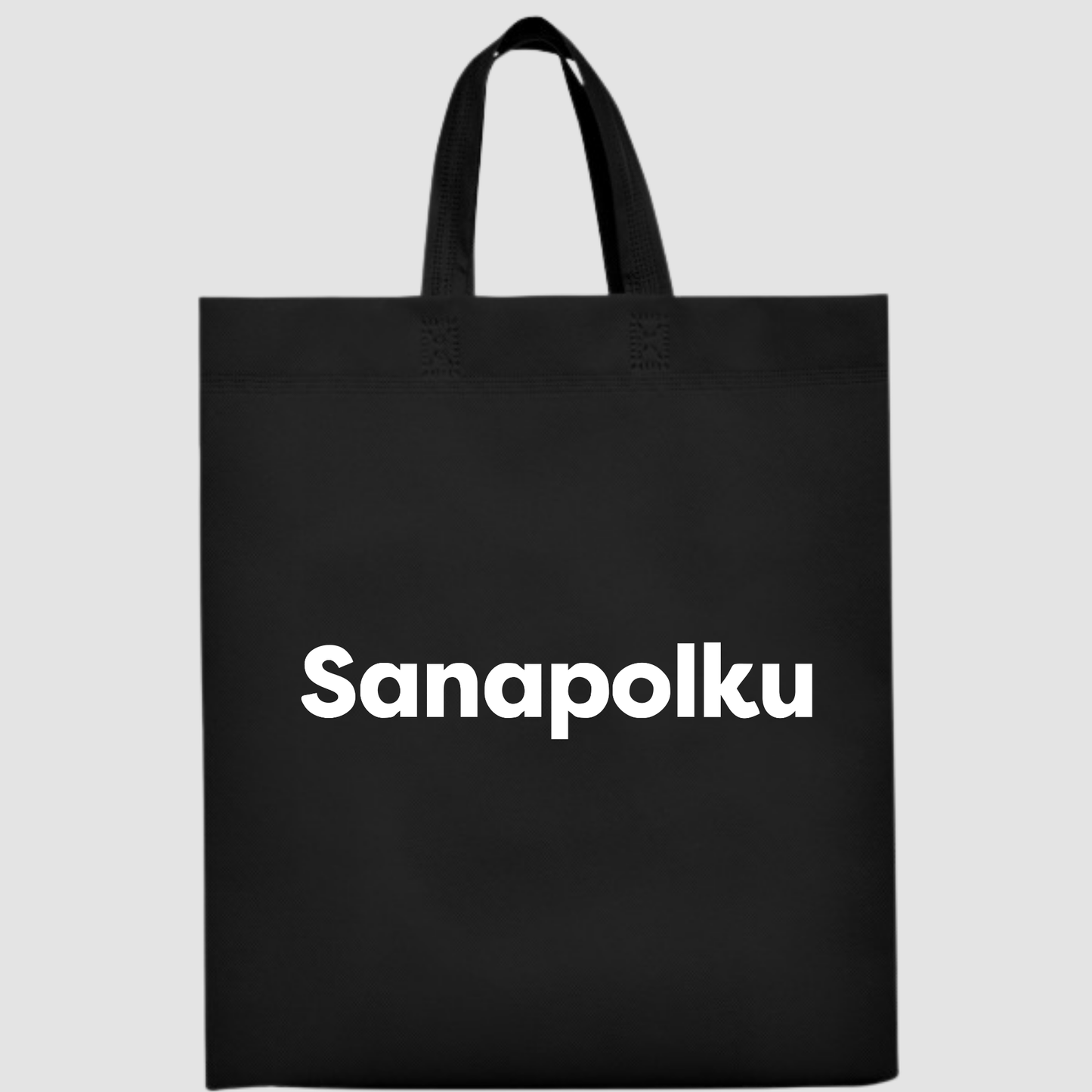 LAKE Non-woven -Kestokassi Sanapolku Logolla