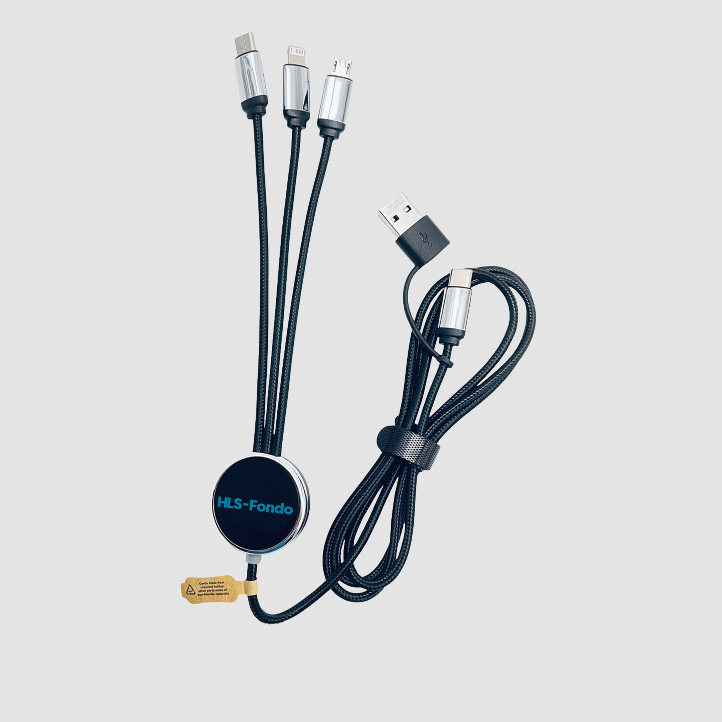 5 in 1 led latausjohto Fondo Logolla