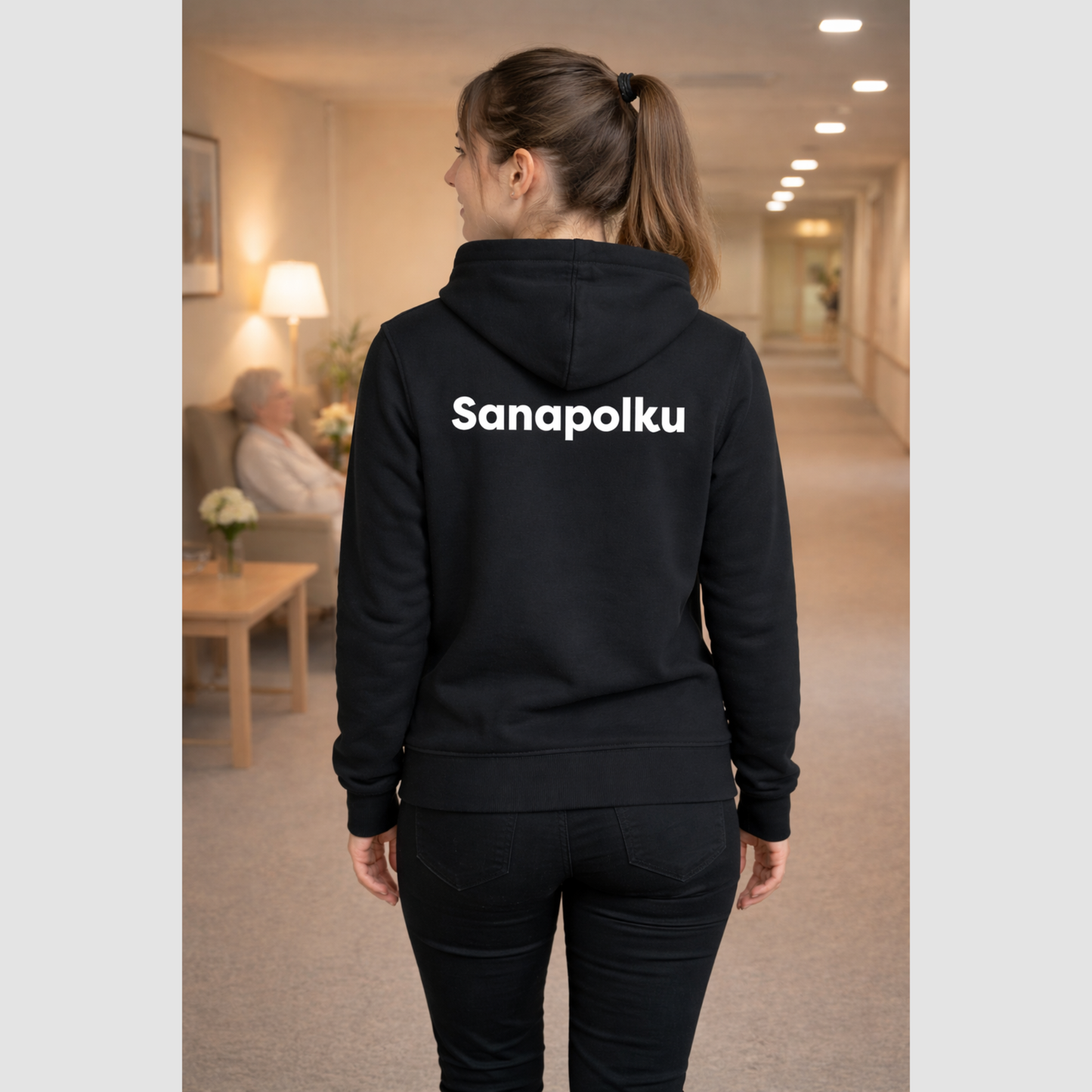 Basic Huppari Vetoketjulla