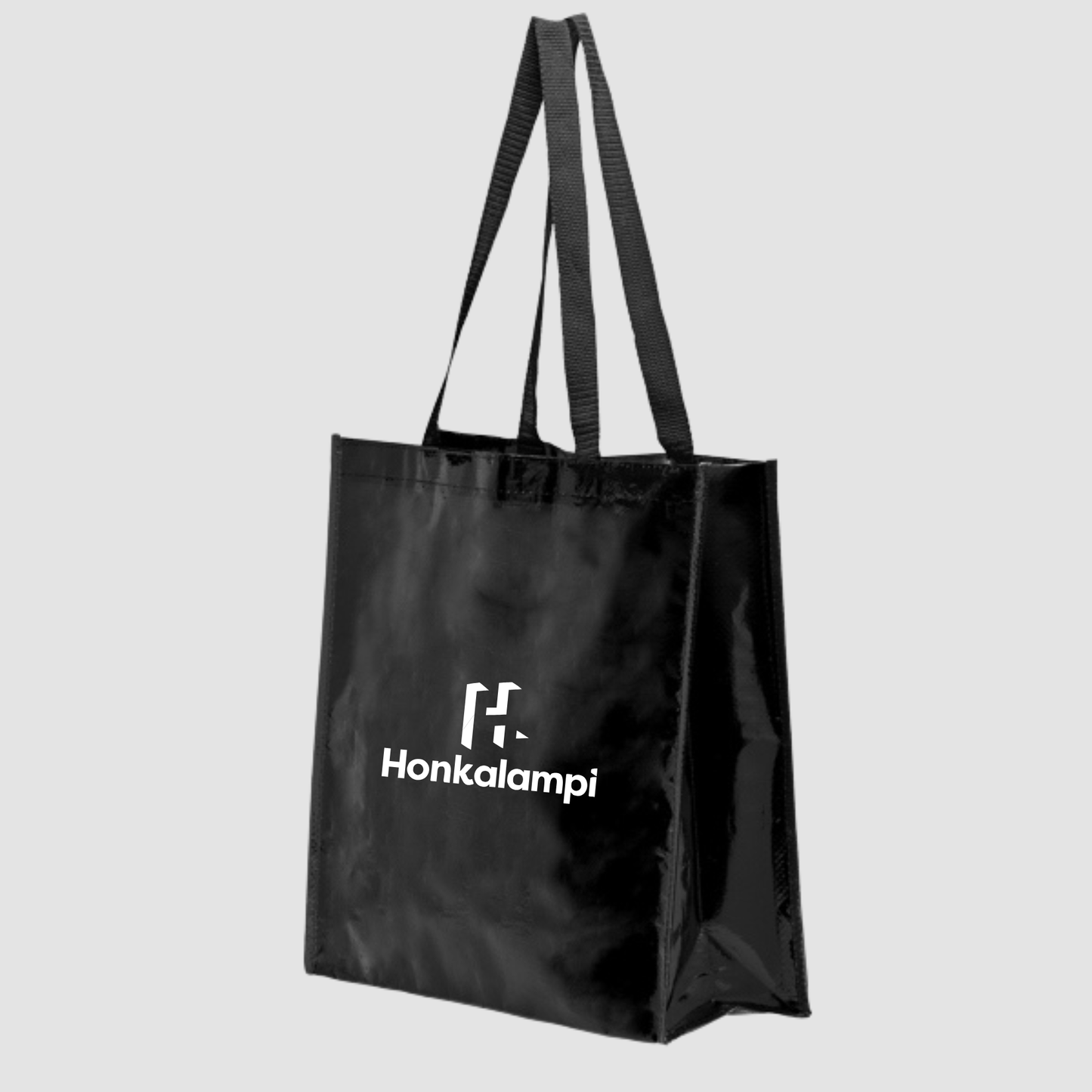 Coast Kiiltolaminoitu kestokassi Honkalampi Logolla – 120 g/m²