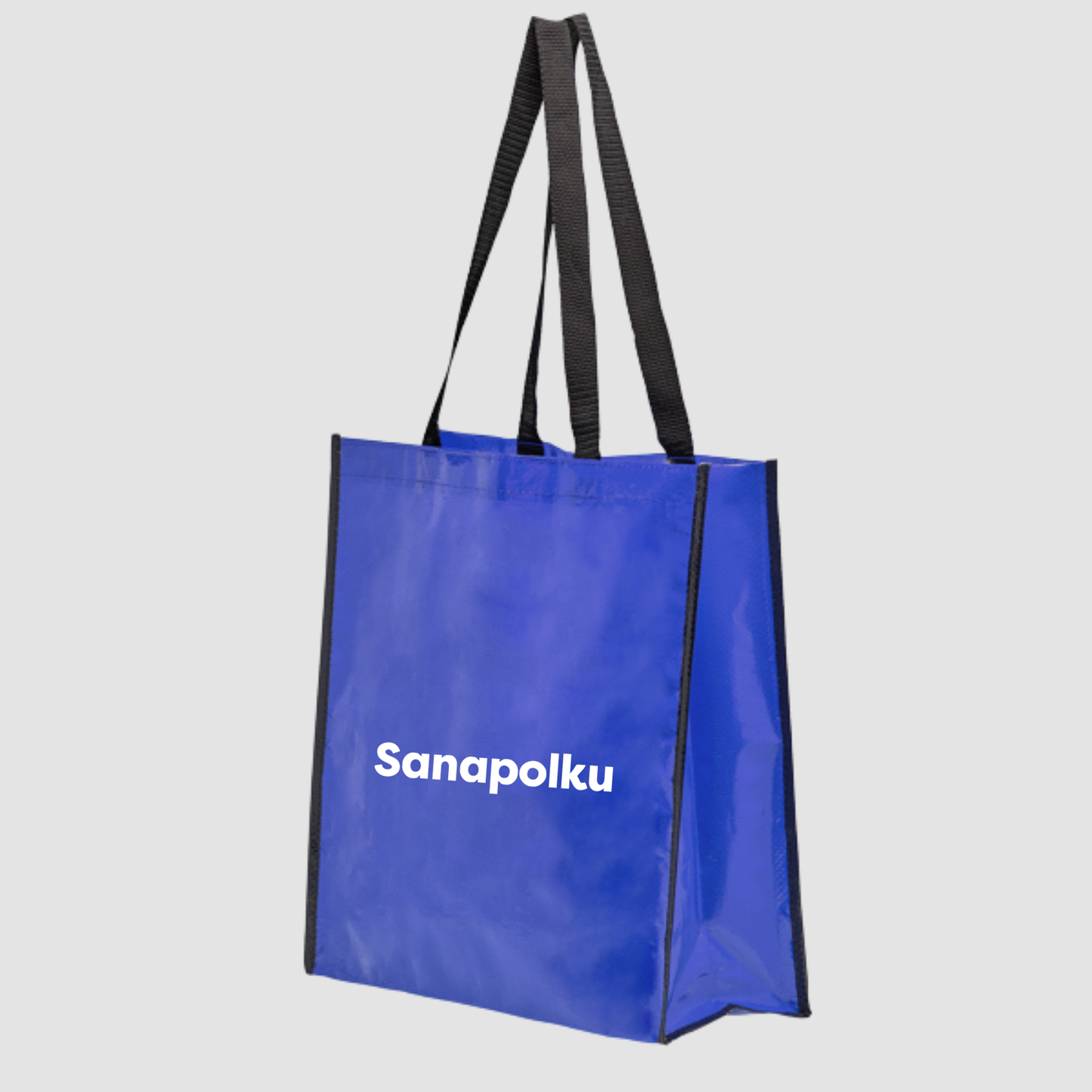 Coast Kiiltolaminoitu kestokassi Sanapolku Logolla – 120 g/m²