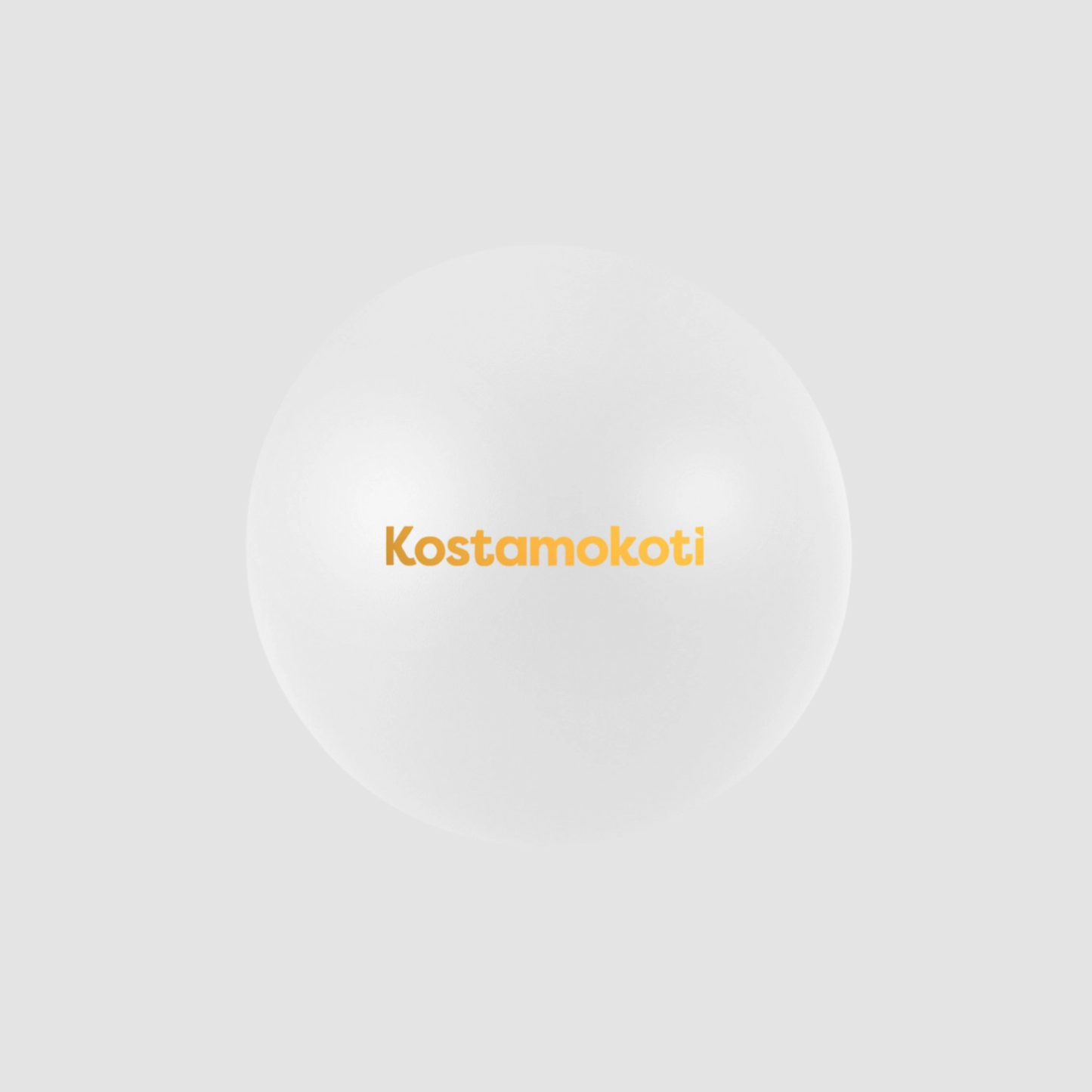 Cool-stressilelu Kostamokoti Logolla, pyöreä