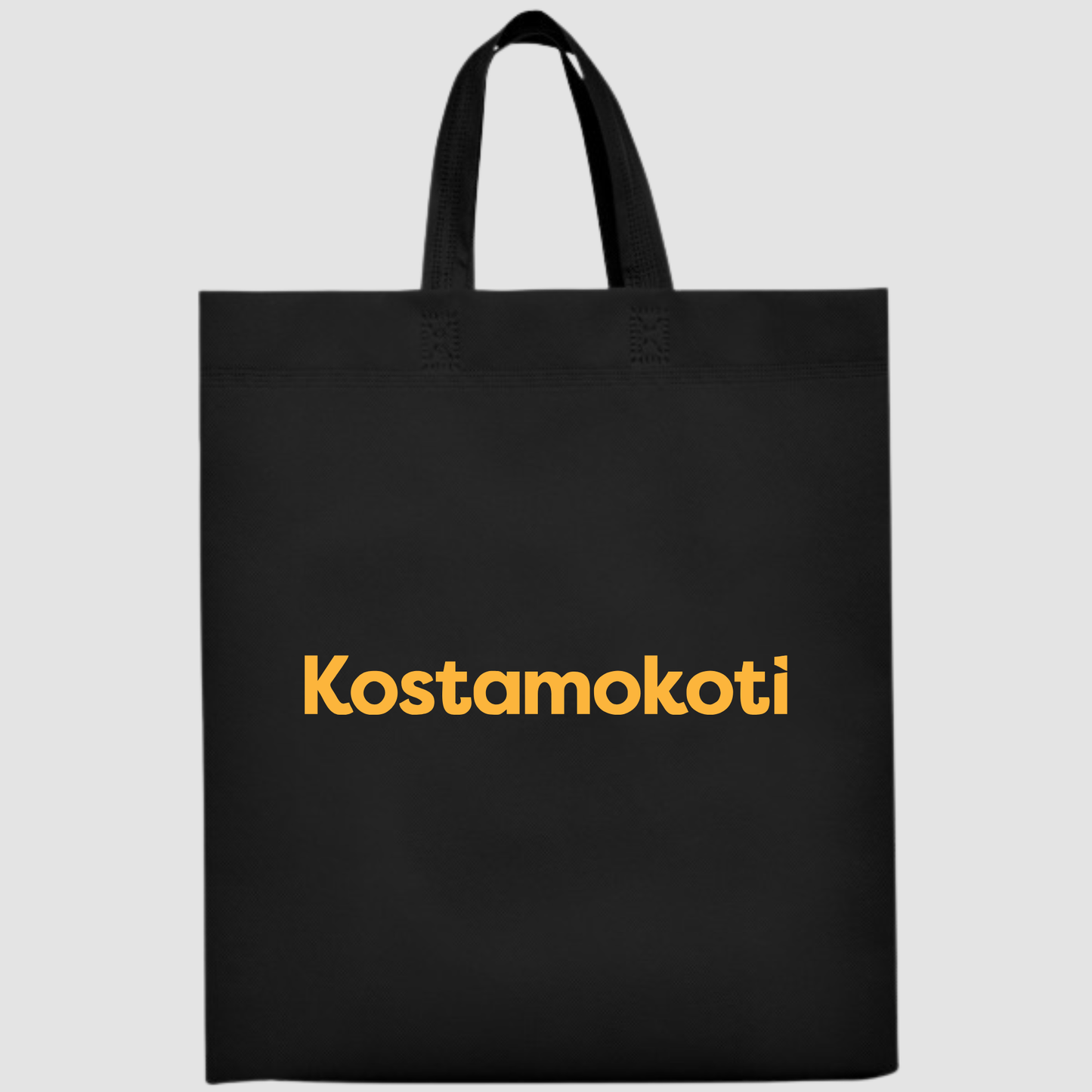 LAKE Non-woven -Kestokassi Kostamokoti Logolla