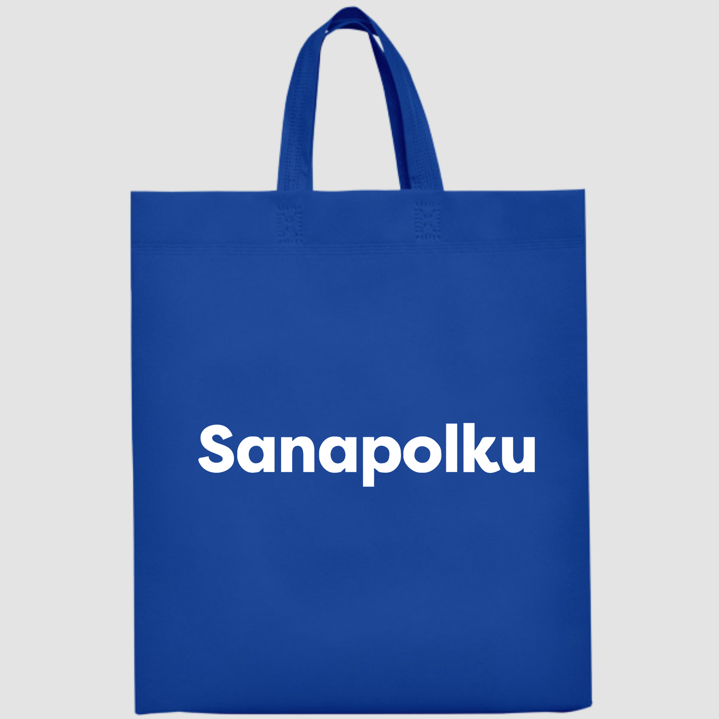 LAKE Non-woven -Kestokassi Sanapolku Logolla