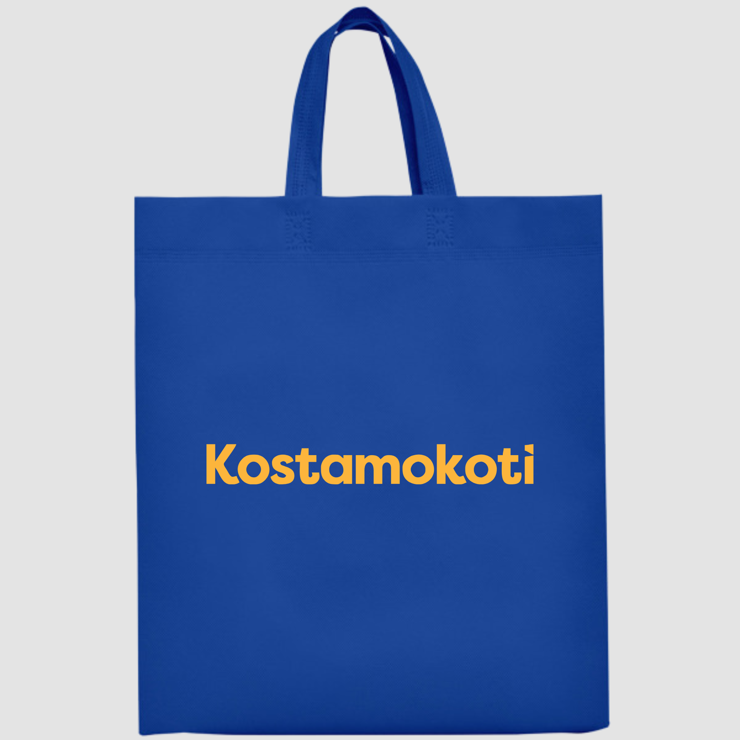 LAKE Non-woven -Kestokassi Kostamokoti Logolla
