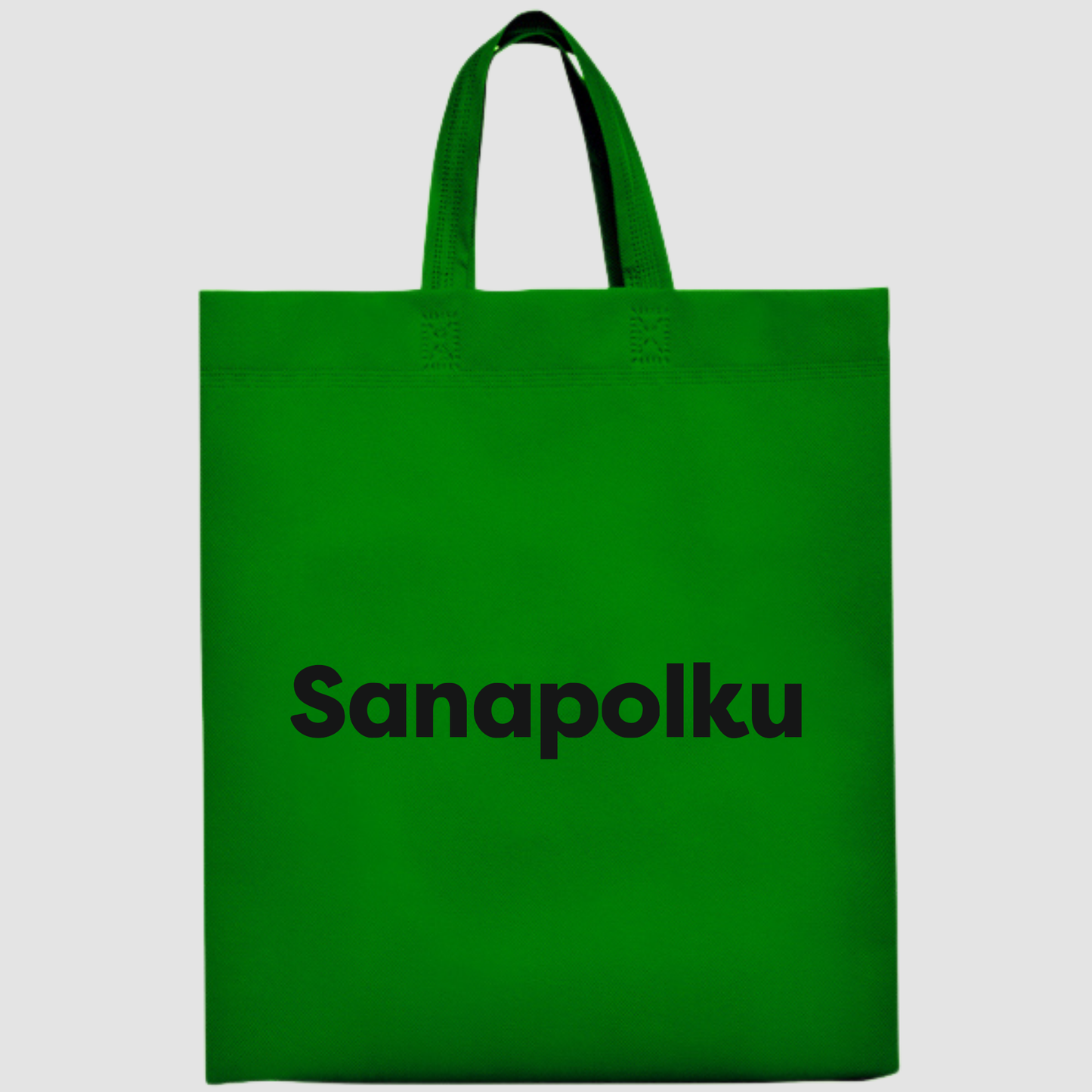 LAKE Non-woven -Kestokassi Sanapolku Logolla