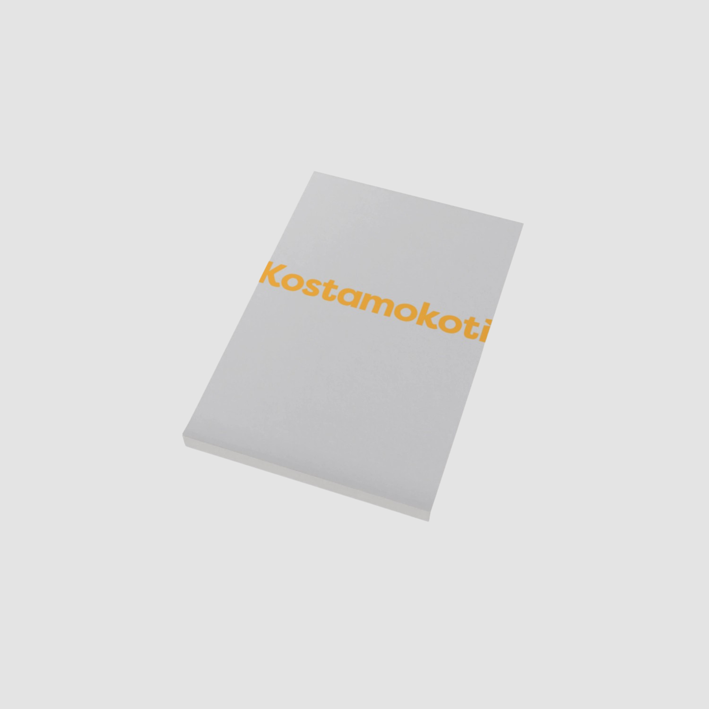 Sticky-Mate® kierrätetyt tarralaput Kostamokoti Logolla 50 x 75 mm