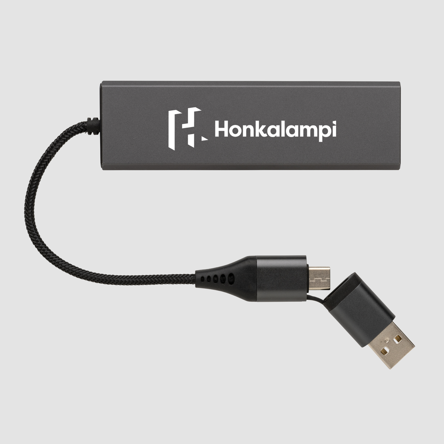 Terra RCS alumiininen USB-hub 3 portilla